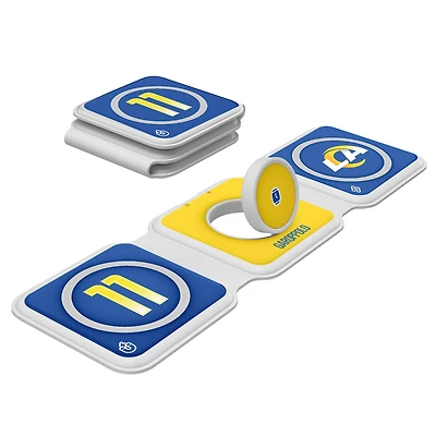 Keyscaper Jimmy Garoppolo Los Angeles Rams 3-in-1 Foldable Charger