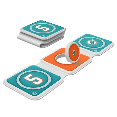 Keyscaper Jalen Ramsey Miami Dolphins 3-in-1 Foldable Charger