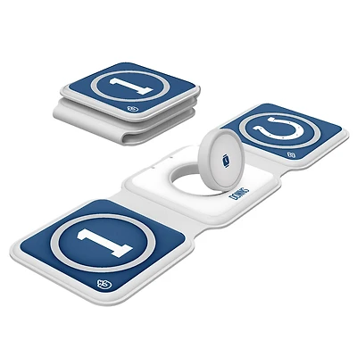 Keyscaper Josh Downs Indianapolis Colts 3-in-1 Foldable Charger