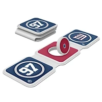 Keyscaper Dexter Lawrence II New York Giants 3-in-1 Foldable Charger