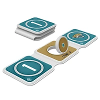 Keyscaper Travis Etienne Jacksonville Jaguars 3-in-1 Foldable Charger