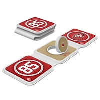 Keyscaper George Kittle San Francisco 49ers 3-in-1 Foldable Charger