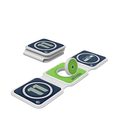 Keyscaper Jaxon Smith-Njigba Seattle Seahawks 3-in-1 Foldable Charger