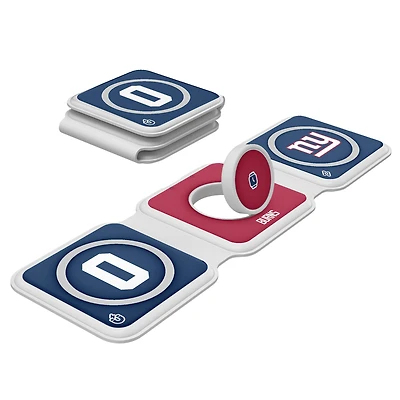 Keyscaper Brian Burns New York Giants 3-in-1 Foldable Charger
