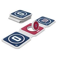 Keyscaper Brian Burns New York Giants 3-in-1 Foldable Charger
