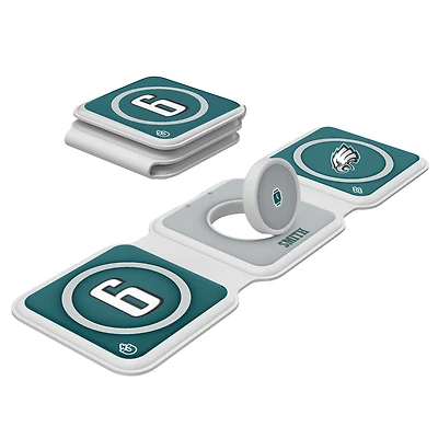 Keyscaper DeVonta Smith Philadelphia Eagles 3-in-1 Foldable Charger