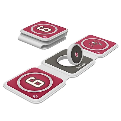Keyscaper Baker Mayfield Tampa Bay Buccaneers 3-in-1 Foldable Charger