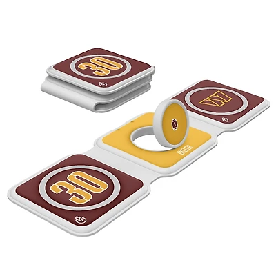 Keyscaper Austin Ekeler Washington Commanders 3-in-1 Foldable Charger