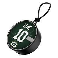 Keyscaper Jordan Love Green Bay Packers Bluetooth IP67 Waterproof Speaker