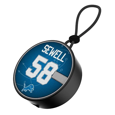 Keyscaper Penei Sewell Detroit Lions Bluetooth IP67 Waterproof Speaker