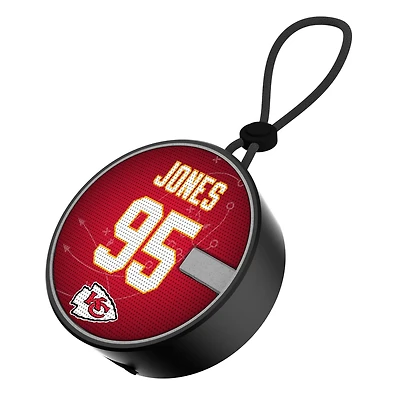 Keyscaper Chris Jones Kansas City Chiefs Bluetooth IP67 Waterproof Speaker