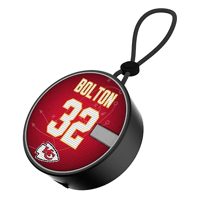 Keyscaper Nick Bolton Kansas City Chiefs Bluetooth IP67 Waterproof Speaker