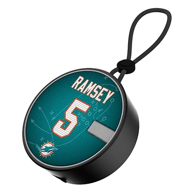 Keyscaper Jalen Ramsey Miami Dolphins Bluetooth IP67 Waterproof Speaker