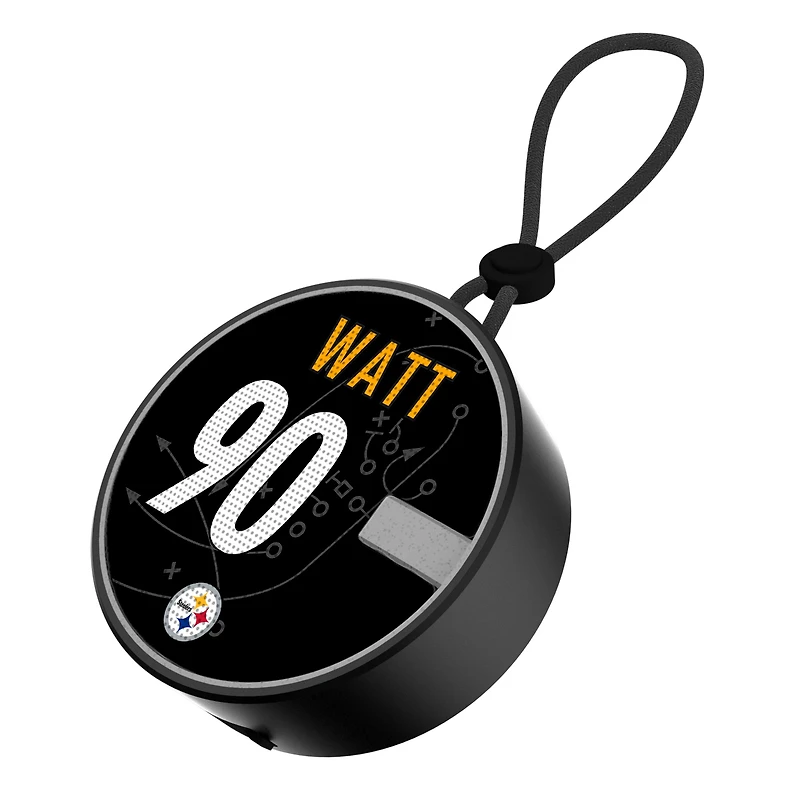 Keyscaper T.J. Watt Pittsburgh Steelers Bluetooth IP67 Waterproof Speaker