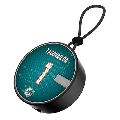 Keyscaper Tua Tagovailoa Miami Dolphins Bluetooth IP67 Waterproof Speaker