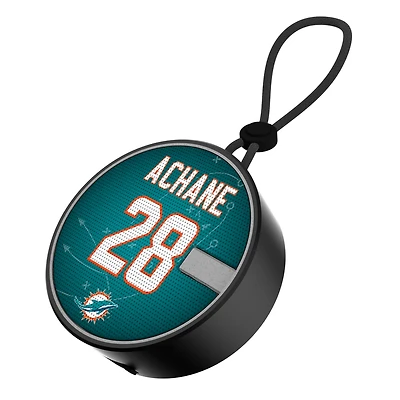 Keyscaper De’Von Achane Miami Dolphins Bluetooth IP67 Waterproof Speaker