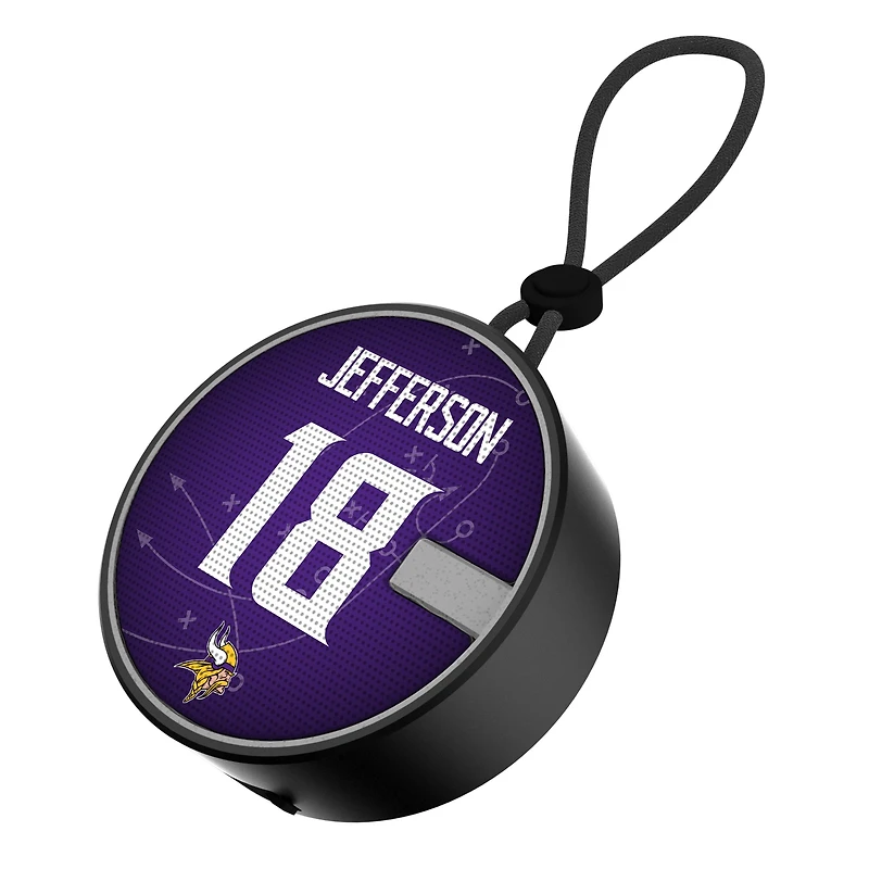 Keyscaper Justin Jefferson Minnesota Vikings Bluetooth IP67 Waterproof Speaker