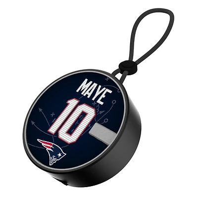 Keyscaper Drake Maye New England Patriots Bluetooth IP67 Waterproof Speaker