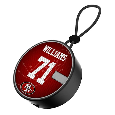 Keyscaper Trent Williams San Francisco 49ers Bluetooth IP67 Waterproof Speaker
