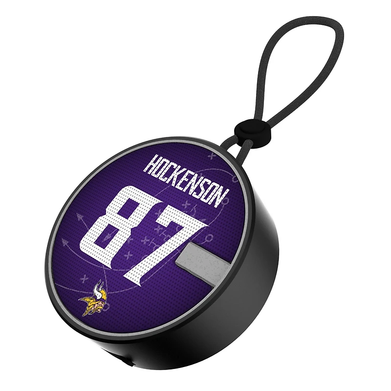 Keyscaper T.J. Hockenson Minnesota Vikings Bluetooth IP67 Waterproof Speaker