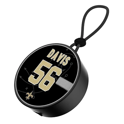 Keyscaper Demario Davis New Orleans Saints Bluetooth IP67 Waterproof Speaker