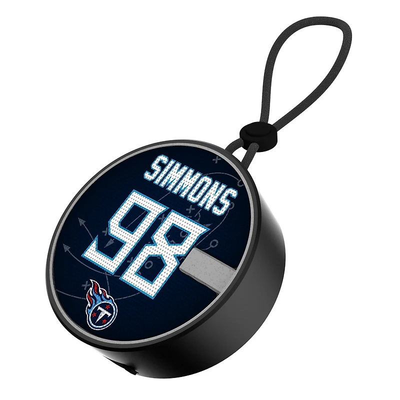 Keyscaper Jeffery Simmons Tennessee Titans Bluetooth IP67 Waterproof Speaker