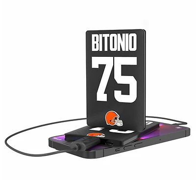 Keyscaper Joel Bitonio Cleveland Browns Credit Card Powerbank