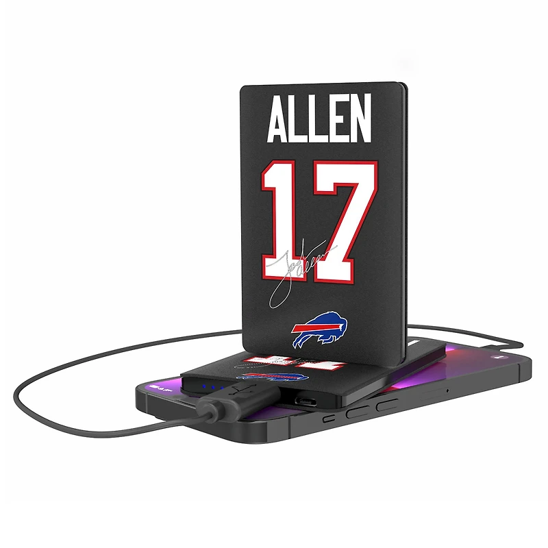 Keyscaper Josh Allen Buffalo Bills Credit Card Powerbank