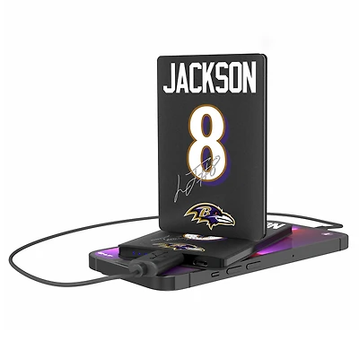 Keyscaper Lamar Jackson Baltimore Ravens Credit Card Powerbank