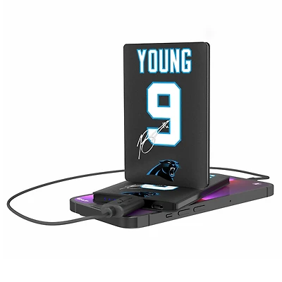 Keyscaper Bryce Young Carolina Panthers Credit Card Powerbank