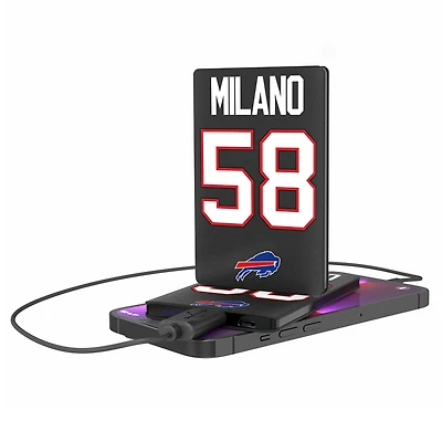 Keyscaper Matt Milano Buffalo Bills Credit Card Powerbank