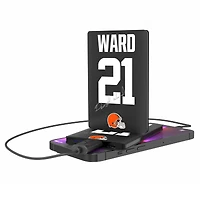 Keyscaper Denzel Ward Cleveland Browns Credit Card Powerbank