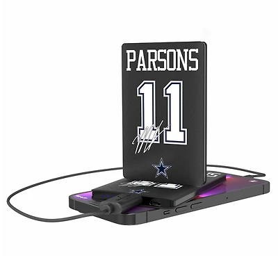 Keyscaper Micah Parsons Dallas Cowboys Credit Card Powerbank