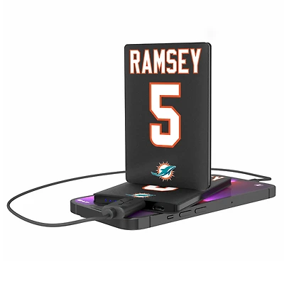 Keyscaper Jalen Ramsey Miami Dolphins Credit Card Powerbank