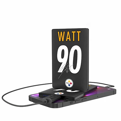 Keyscaper T.J. Watt Pittsburgh Steelers Credit Card Powerbank