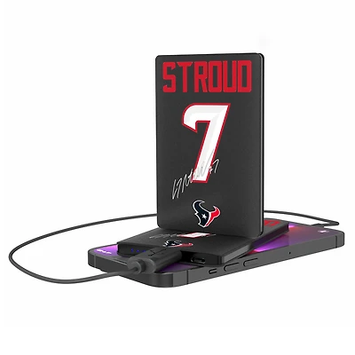 Keyscaper C.J. Stroud Houston Texans Credit Card Powerbank