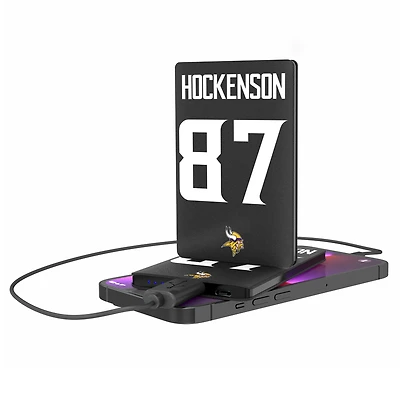 Keyscaper T.J. Hockenson Minnesota Vikings Credit Card Powerbank