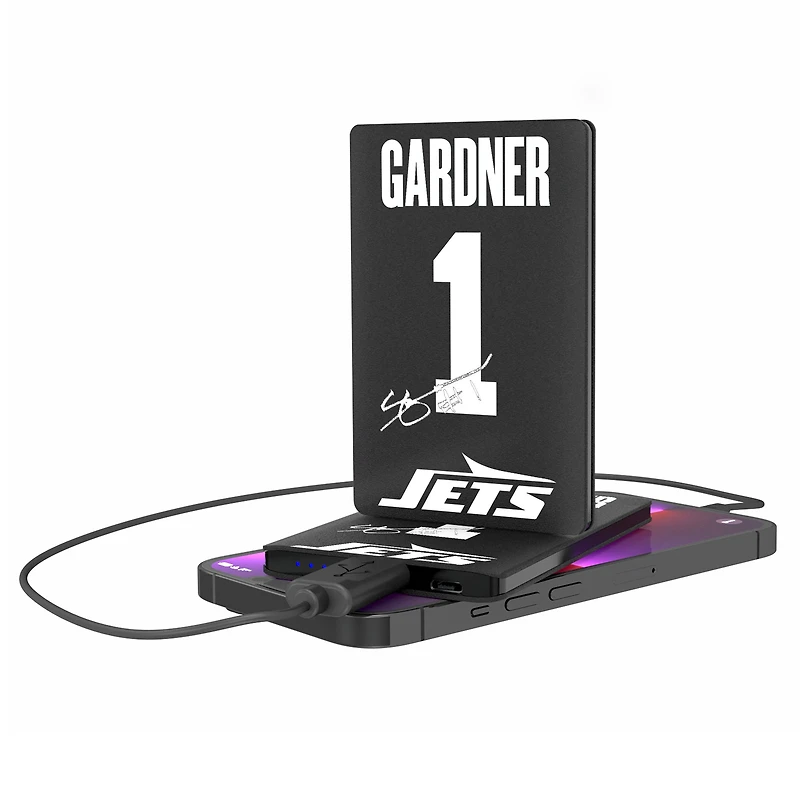 Keyscaper Ahmad Sauce Gardner New York Jets Credit Card Powerbank