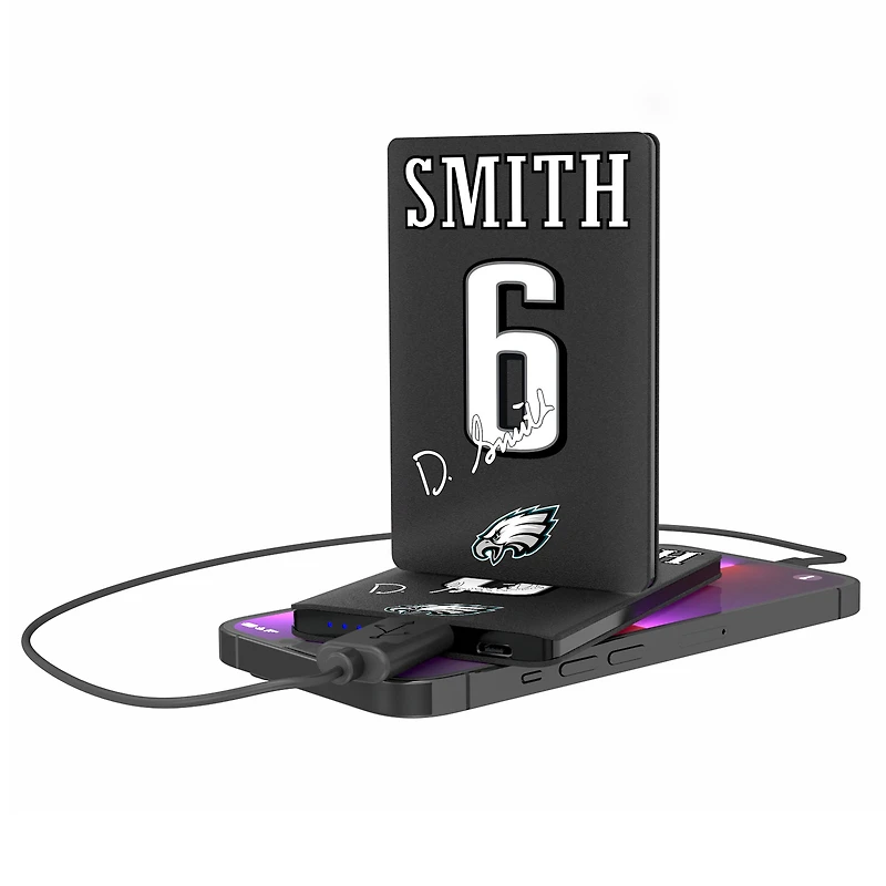 Keyscaper DeVonta Smith Philadelphia Eagles Credit Card Powerbank