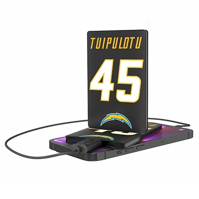 Keyscaper Tuli Tuipulotu Los Angeles Chargers Credit Card Powerbank
