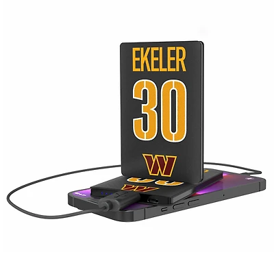 Keyscaper Austin Ekeler Washington Commanders Credit Card Powerbank