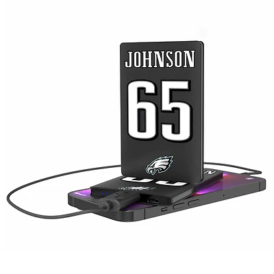 Keyscaper Lane Johnson Philadelphia Eagles Credit Card Powerbank