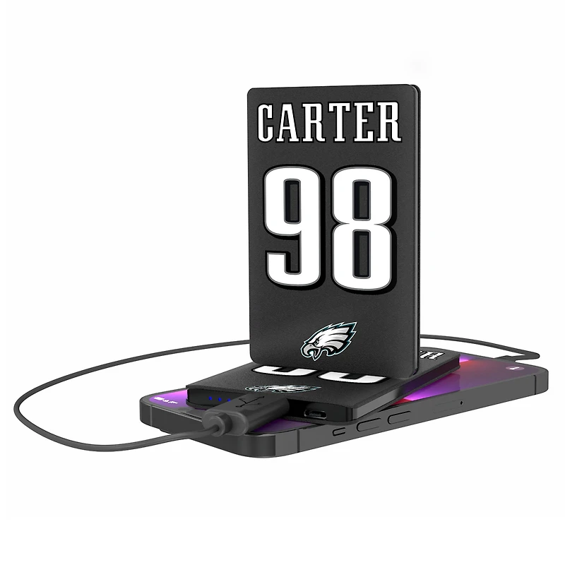 Keyscaper Jalen Carter Philadelphia Eagles Credit Card Powerbank