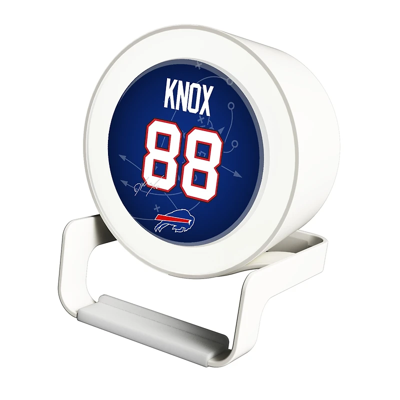 Keyscaper Dawson Knox White Buffalo Bills Night Light Charger and Bluetooth Speaker