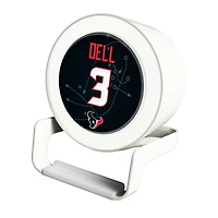 Keyscaper Tank Dell White Houston Texans Night Light Charger and Bluetooth Speaker