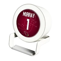 Keyscaper Kyler Murray White Arizona Cardinals Night Light Charger and Bluetooth Speaker