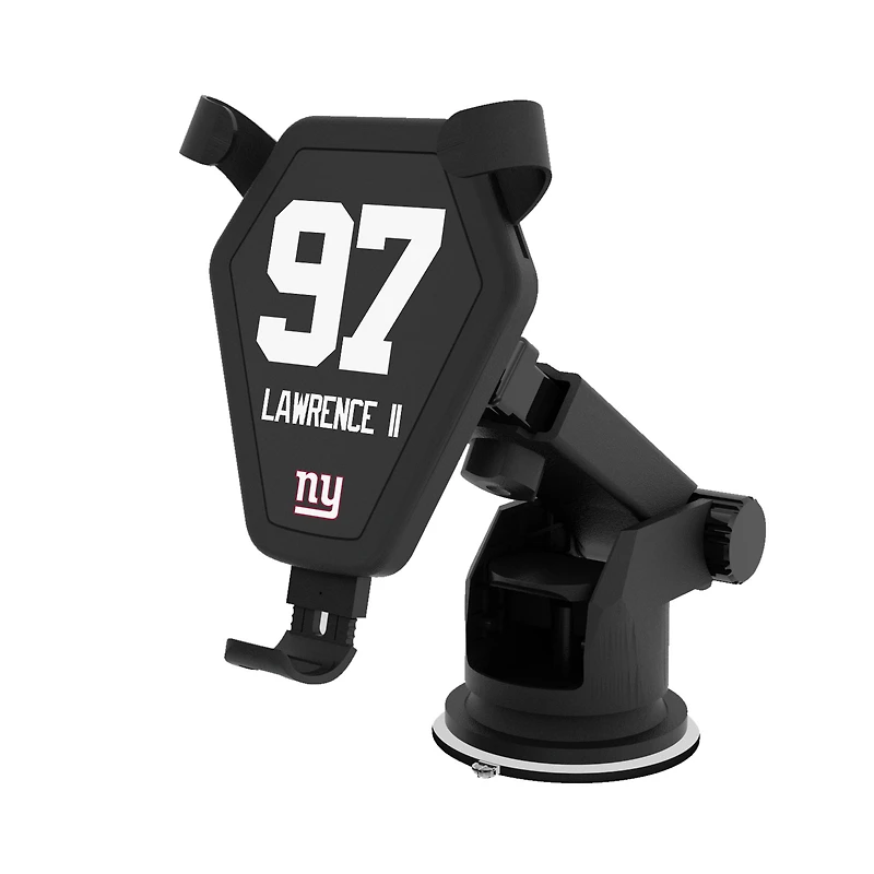 Keyscaper Dexter Lawrence II Black New York Giants Wireless Car Charger