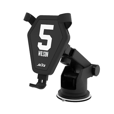 Keyscaper Garrett Wilson Black New York Jets Wireless Car Charger