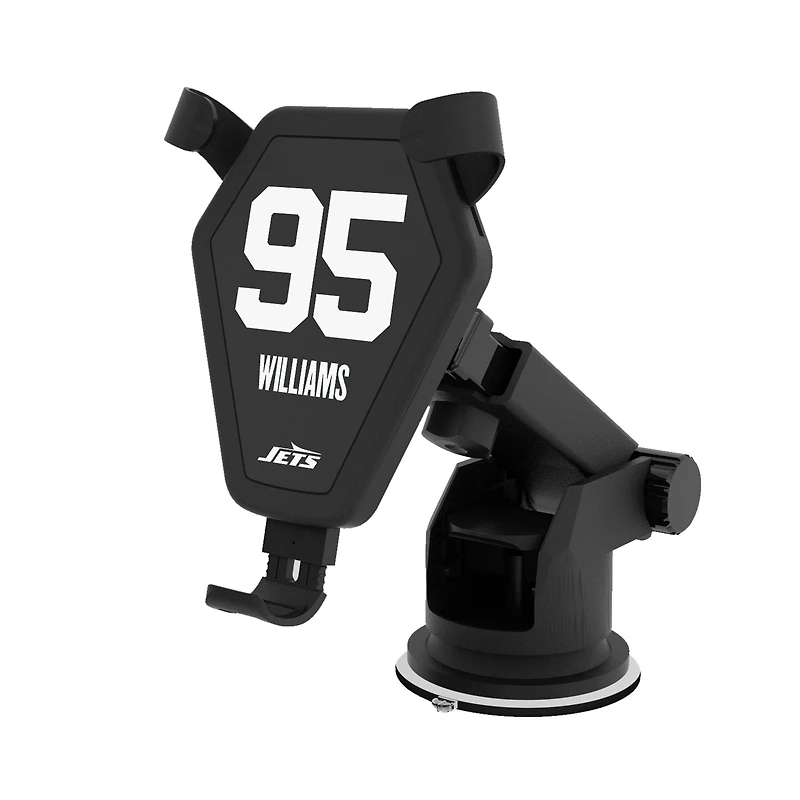 Keyscaper Quinnen Williams Black New York Jets Wireless Car Charger