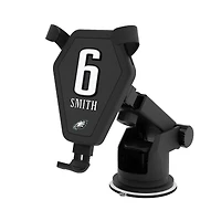Keyscaper DeVonta Smith Black Philadelphia Eagles Wireless Car Charger